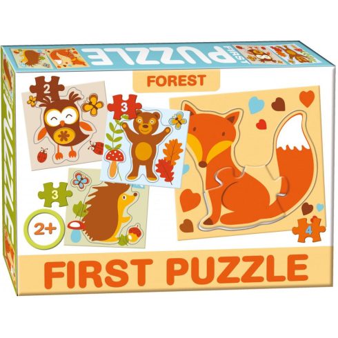 First Puzzle kirakós játék forest téma