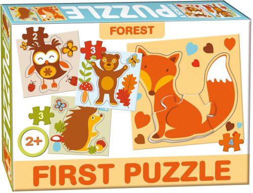 First Puzzle kirakós játék forest téma
