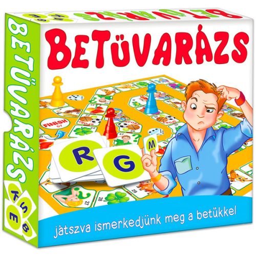 Társasjátékok gyerekeknek - Betűvarázs