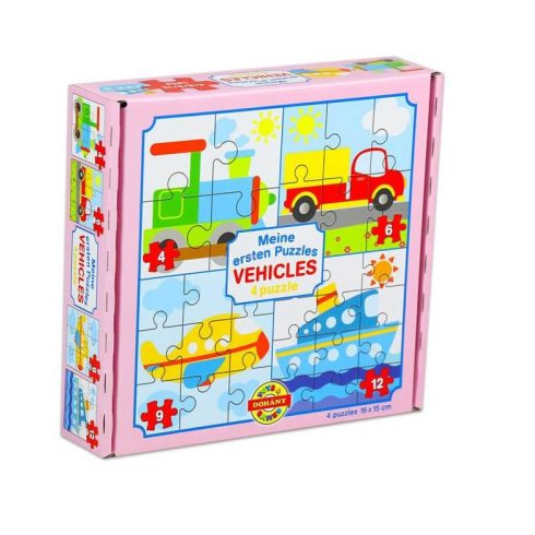 Meine Ersten Puzzles Kirakós játékok járművek téma