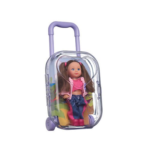 Játék babák - Simba Steffi baba - Bőrönddel
