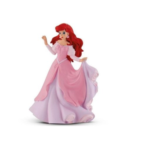 Mese figurák - Mese szereplők - Ariel pink báliruhában műanyag játékfigura Bullyland