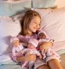 Élethű játékbabák - Élethű Berenguer babák - Újszülött puhatestű baba, virágos pizsamában, 28 cm