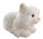 Plüss cica - fehér - 20 cm - Plüss állat