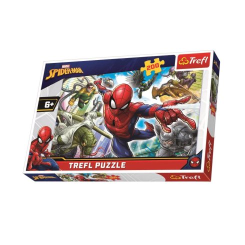 Pókember szuperhősnek született - puzzle 200 db-os
