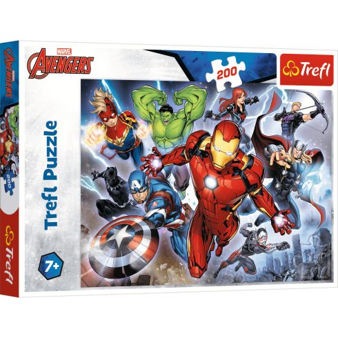 Hatalmas bosszúállók - Disney Marvel The Avengers 200 db-os Puzzle Trefl