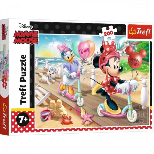 Minnie egér puzzle 200 db-os