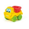 Baby Car Soft & Go - sárga dömper játék autó