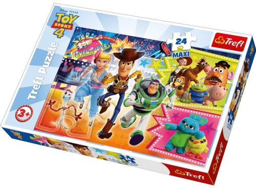 Toy Story 4 A kalandok folytatódnak  24 maxi puzzle Trefl