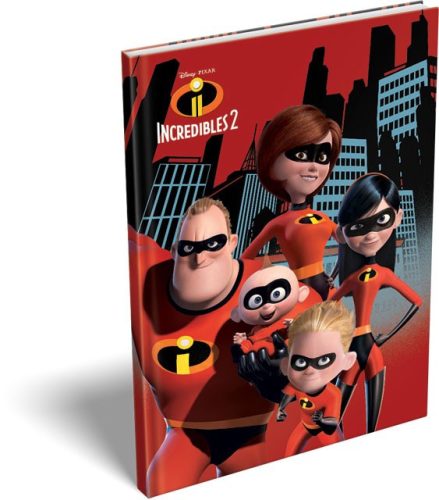 Füzetek - Notesz keményfedeles A/5 The Incredibles