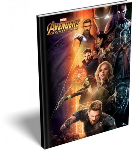 Füzetek - Füzet tűzött A/5 kockás Avengers Infinity