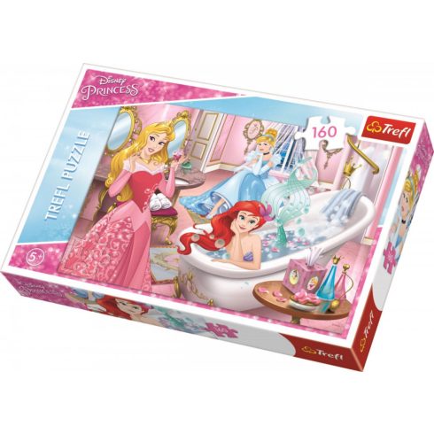 Disney hercegnők bál előtt 160 db-os puzzle Trefl