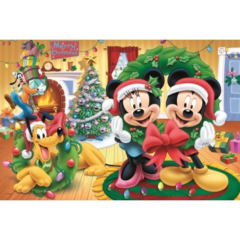 Mickey egér Karácsonyi varázslat 100 db puzzle Trefl