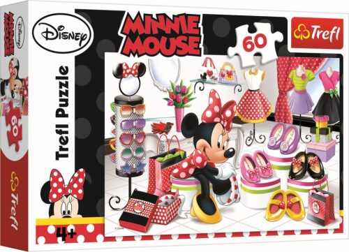 Minnie egér Vásárlási őrület 60 db-os Puzzle Trefl