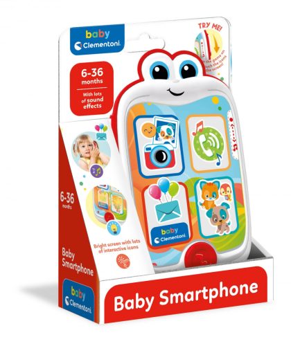 Baby Smartphone - Első okostelefonom baba játék - Clementoni