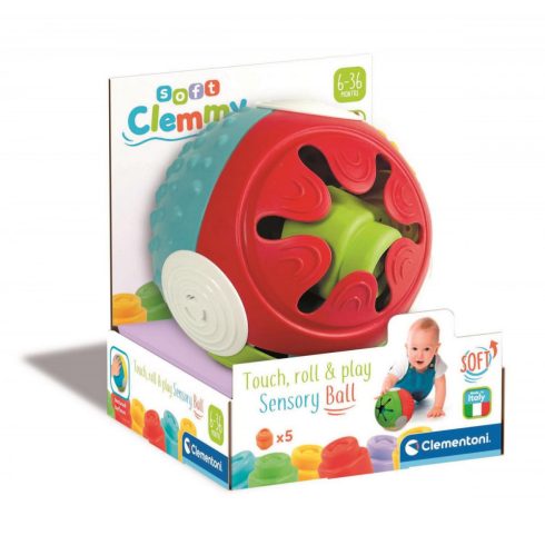Clemmy -Készségfejlesztő szenzoros labda - Clementoni