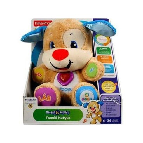 Ks kids babás fejlesztő játékok - Tanuló kutyus Fisher-price Mattel