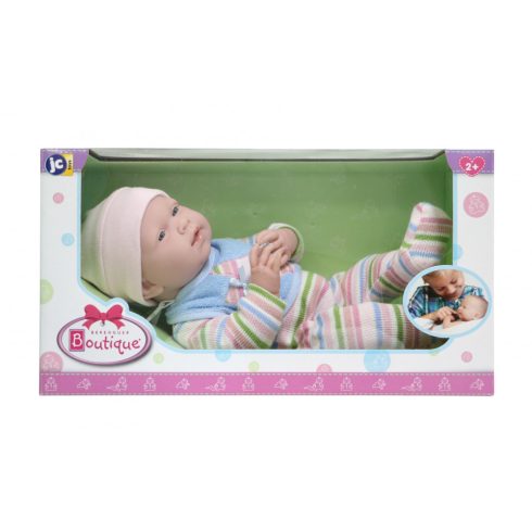 Élethű játékbabák - Berenguer 3-6 hónapos lány játék baba élethű 38cm JC Toys