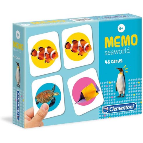 Tenger világa Memória játék Clementoni