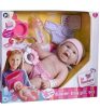 Élethű játékbabák - Élethű Berenguer babák - Újszülött lány, táskával, kiegészítőkkel, 33 cm