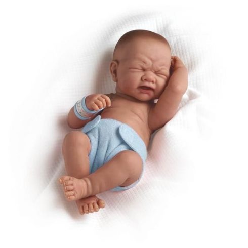 Élethű babák - Élethű Berenguer Újszülött fiú játékbaba