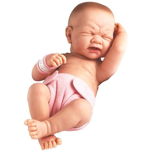 Élethű babák - Élethű Berenguer síró újszülött játék baba