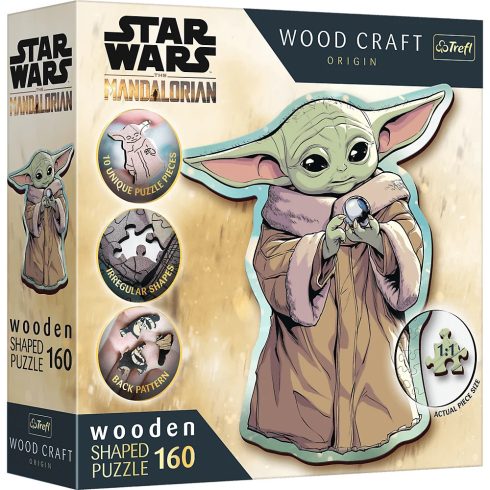 Lucasfilm Star Wars The Mandalorian Grogu - 160 db-os prémium fa puzzle