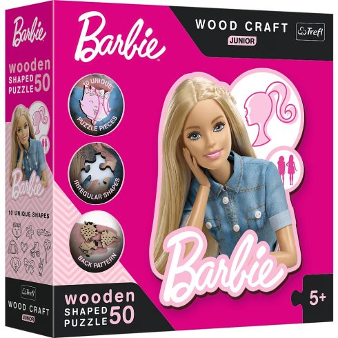 Mattel Barbie - 50 db-os prémium fa puzzle