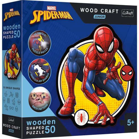 Disney Marvel Spiderman - 50 db-os prémium fa puzzle