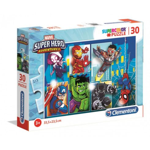 Puzzle 30 Super Hero - Clementoni