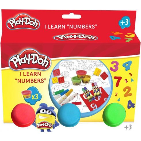 Kreatív játékok - Play Doh Tanulom a számokat kreatív szett