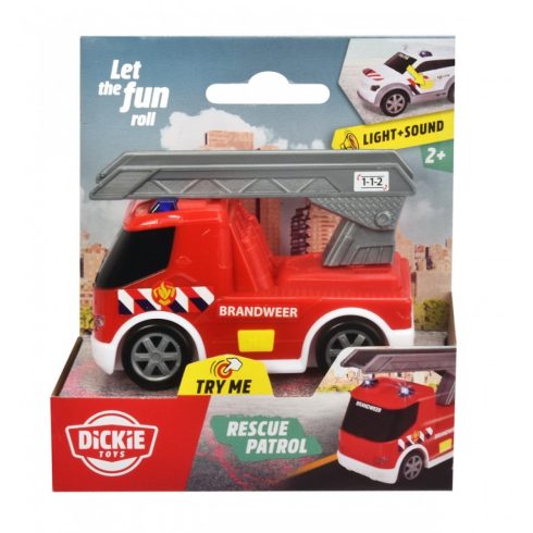 Dickie Toys Resuce Patrol tűzoltóautó - fénnyel és hanggal