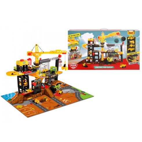 Dickie Construction Play set - Játék autópálya - Simba Toys