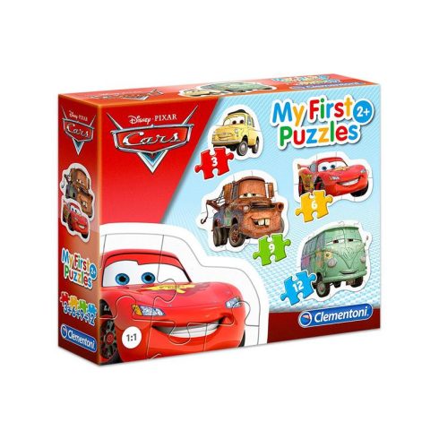 Puzzle 3-6-9-12 MY FIRST PUZZLES CARS - Clementoni