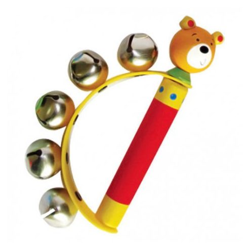 Játék hangszerek gyerekeknek - Száncsengő állatfigurás macis