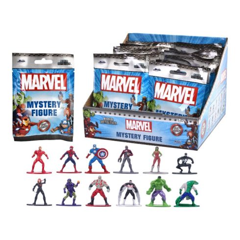 Gyűjthető Marvel szuperhős nano figura kb 4 cm - 1 DB