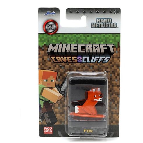 Minecraft Single Pack nano Figures Fox - Jada Toys