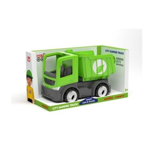 Műanyag járművek - Multigo City billenős Singlepack