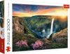 Háifoss Waterfall, Iceland - puzzle 2000 db-os Trefl