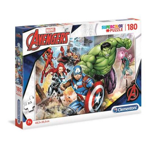 Marvel Avengers - Szuperhősös 180 db-os puzzle Clementoni