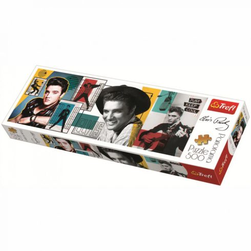 Elvis Presley kollázs 500 db-os puzzle - Trefl