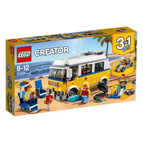 LEGO Creator - Kreatív építés - LEGO Creator 31079 Napsugár szörfös furgon