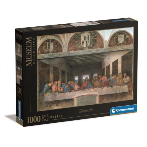 Puzzle 1000 LEONARDO-CENACOLO (MUSEUM) - Clementoni