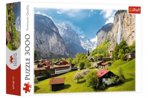 Lauterbrunnen, Switzerland 3000 db-os Puzzle Trefl