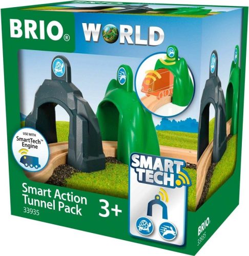 Játékvonat kiegészítő - Brio Smart Tech - Okos alagút