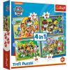 Mancs Őrjárat  - 4in1 puzzle - Trefl