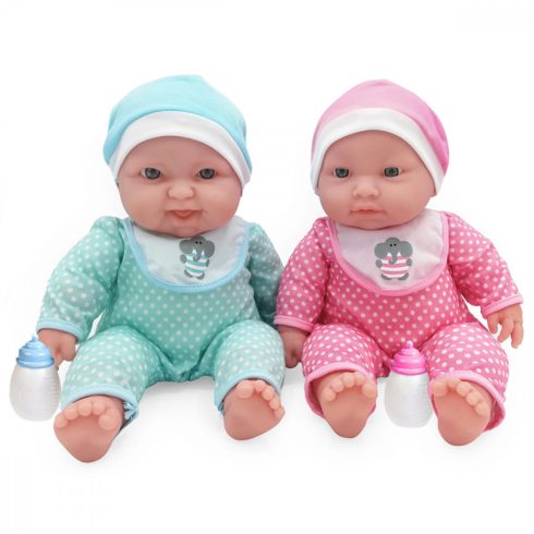 Élethű Berenguer babák -Puhatestű iker babák