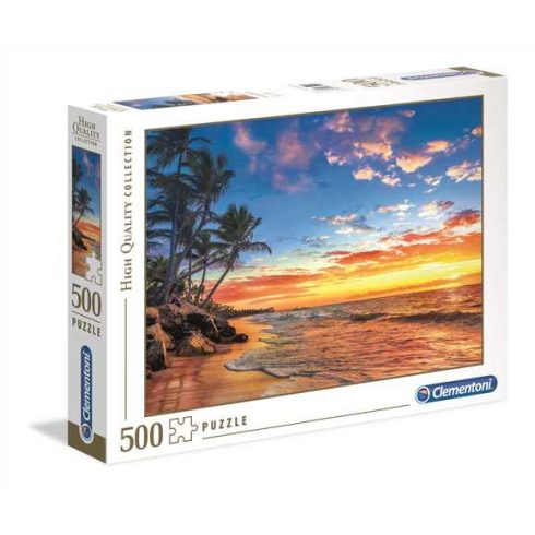 Puzzle 500 HQC PARADISE BEACH - Clementoni