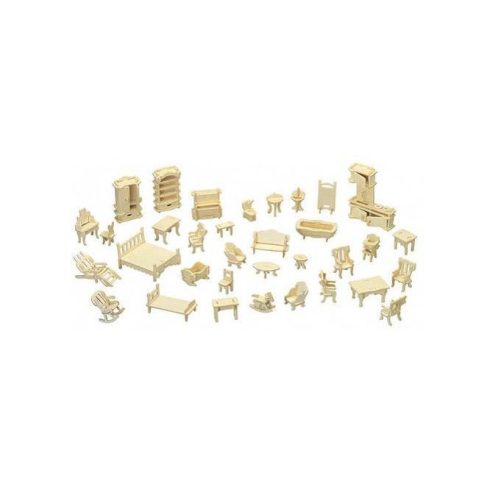 Puzzle kirakók - 3D bútor makett