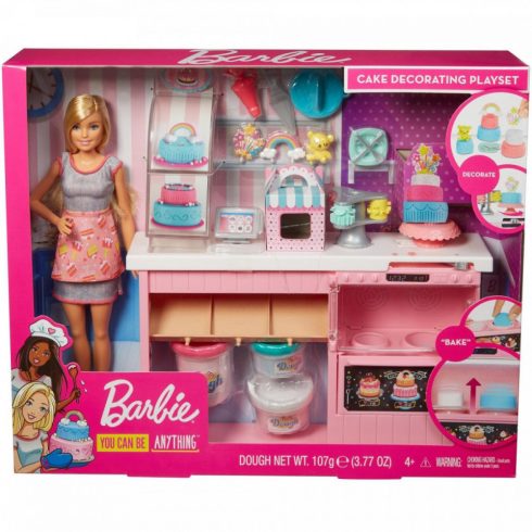 Játék babák - Barbie Cukrászműhely Mattel